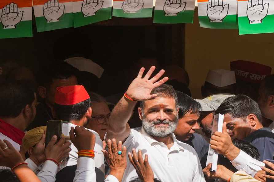 Rahul Gandhi in Rae Bareli