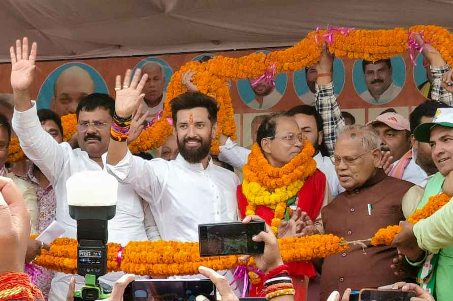 Umesh Kushwaha, Chirag Paswan, Jitan Ram Manjhi