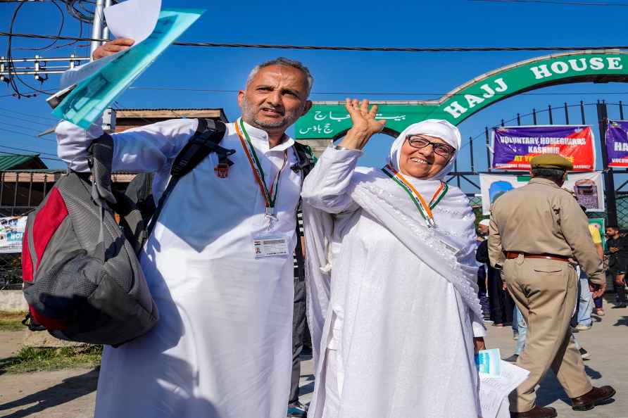 Hajj pilgrims in Srinagar