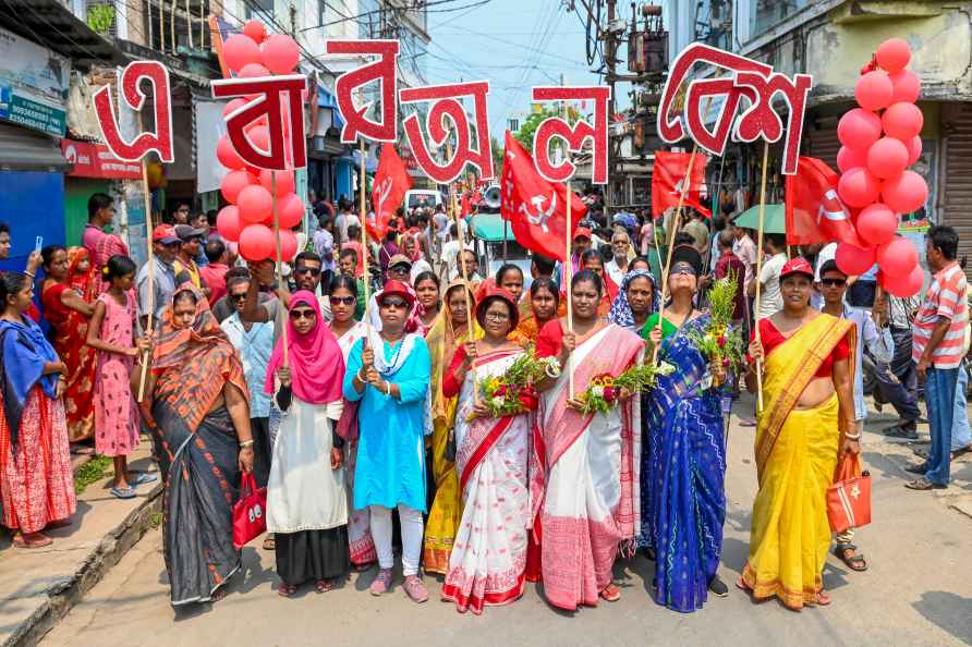 CPI(M) campaigns in Nadia