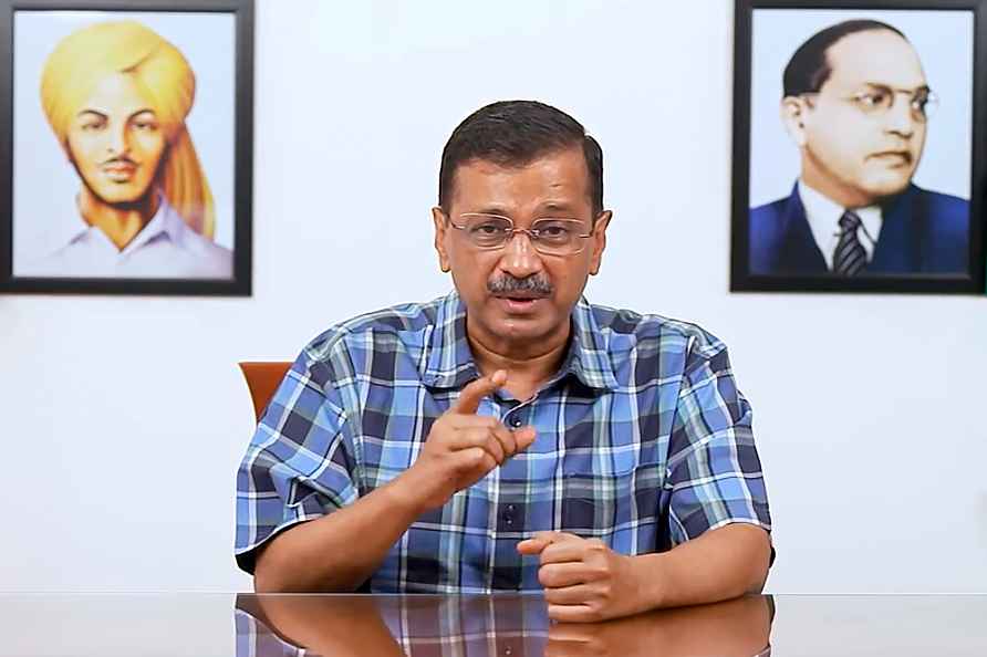 CM Kejriwal addresses a press conference