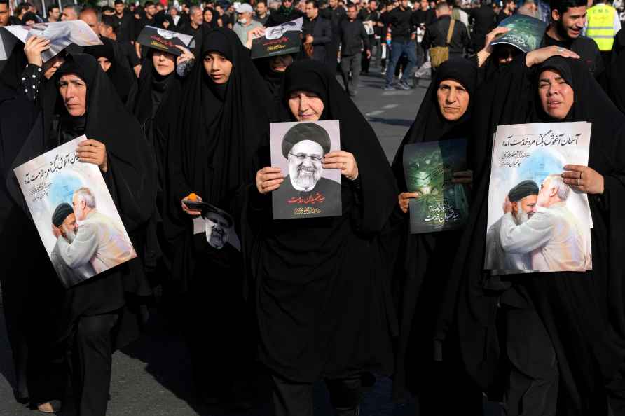 Funeral ceremony for the late Iranian President Ebrahim Raisi