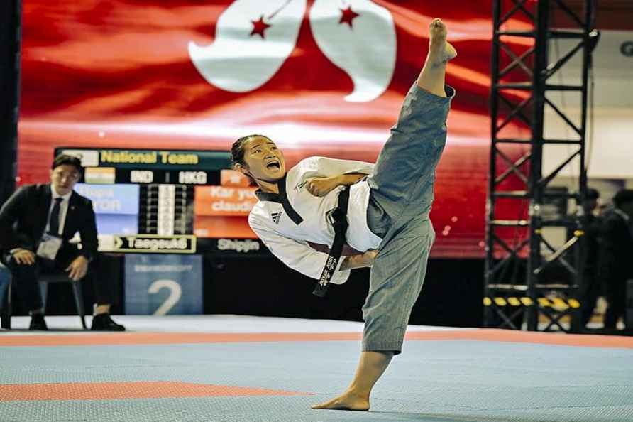 Rupa Bayor at 8th Asian Taekwondo Poomsae Championships