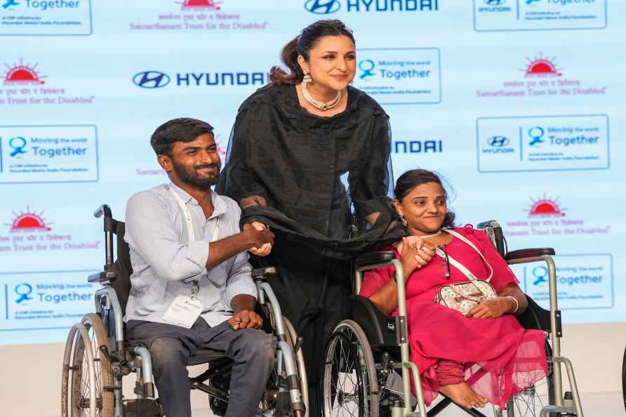 Parineeti Chopra at an event in Bengaluru