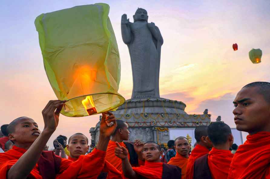 'Buddha Purnima' celebrations in Hyderabad