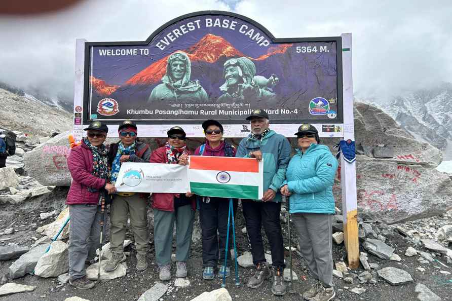 Bachendri Pal at Everest Base Camp