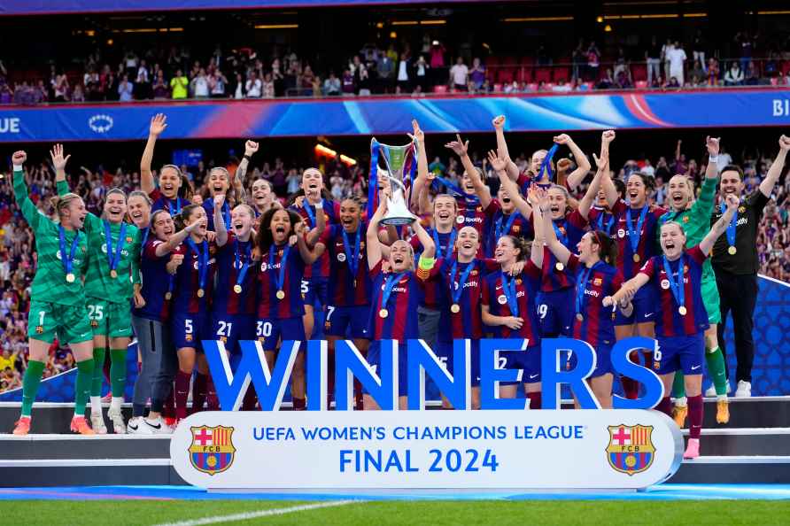 FC Barcelona wins women's Champions League