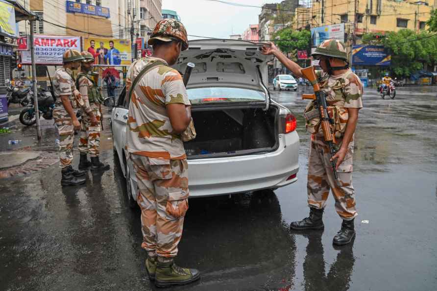 Tight security ahead of 7th phase LS polls