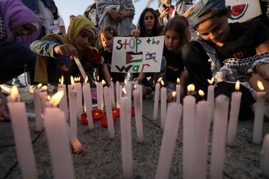 March against Israel in Beirut, Lebanon