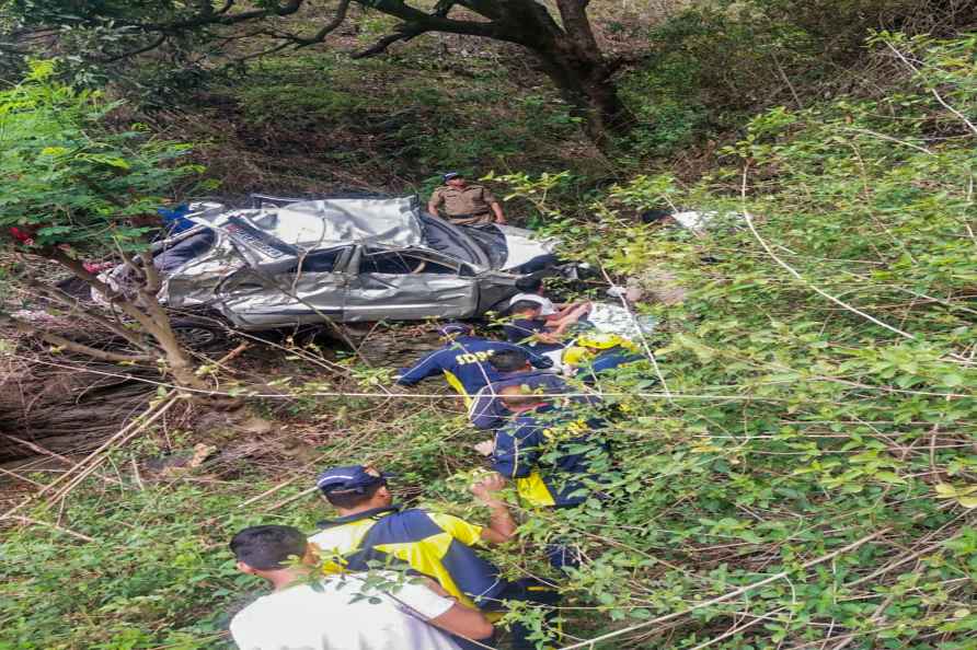 Car accident in Almora