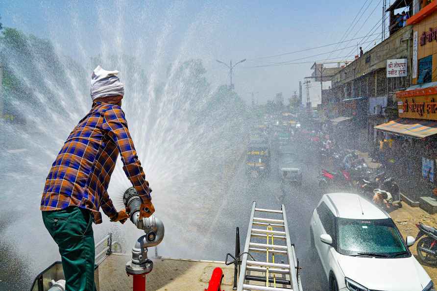 Weather: Hot day in Beawar