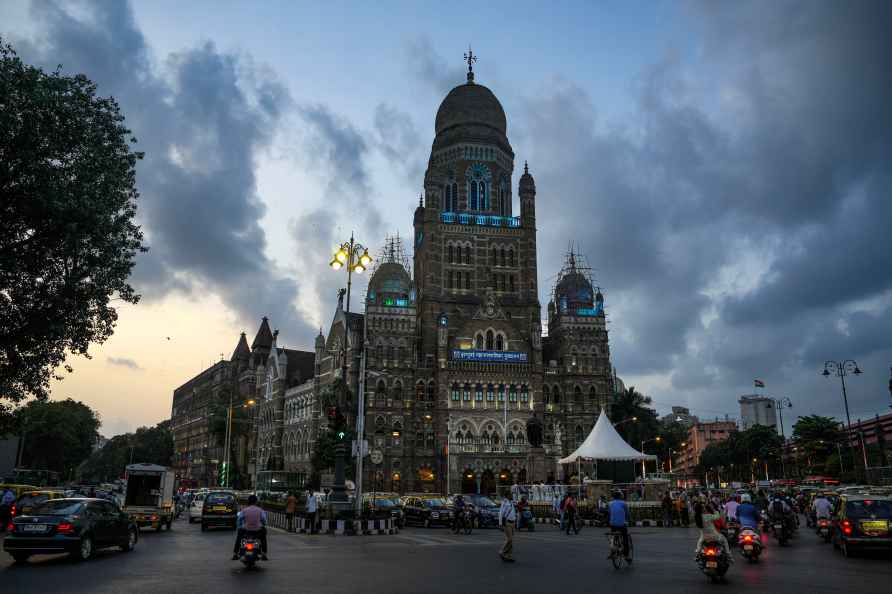 Dark clouds in Mumbai