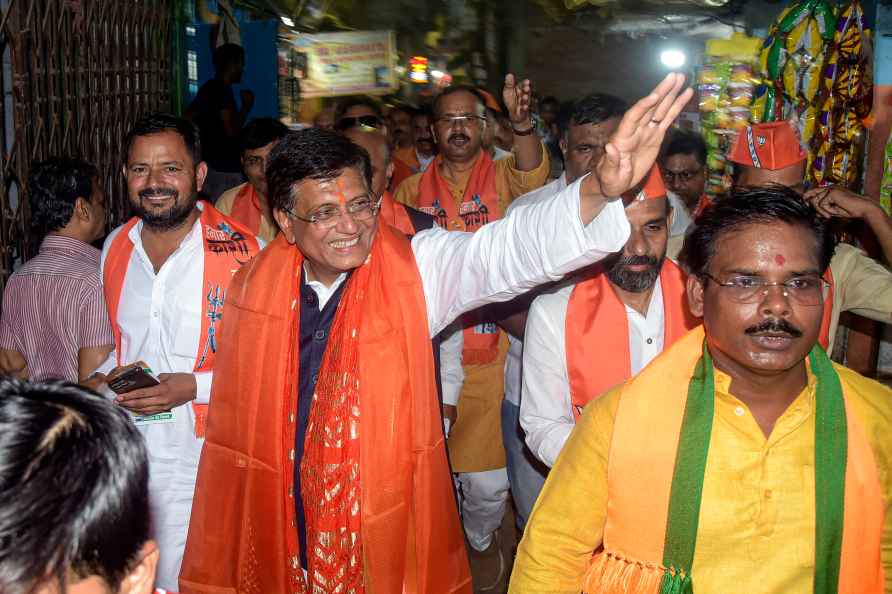 Piyush Goyal in Varanasi