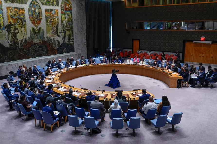 Security Council meeting about the war in Gaza