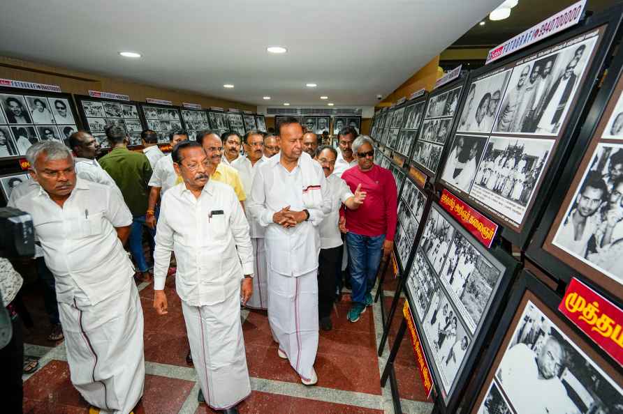 Photo exhibhition commemorates centenary of M Karunanidhi