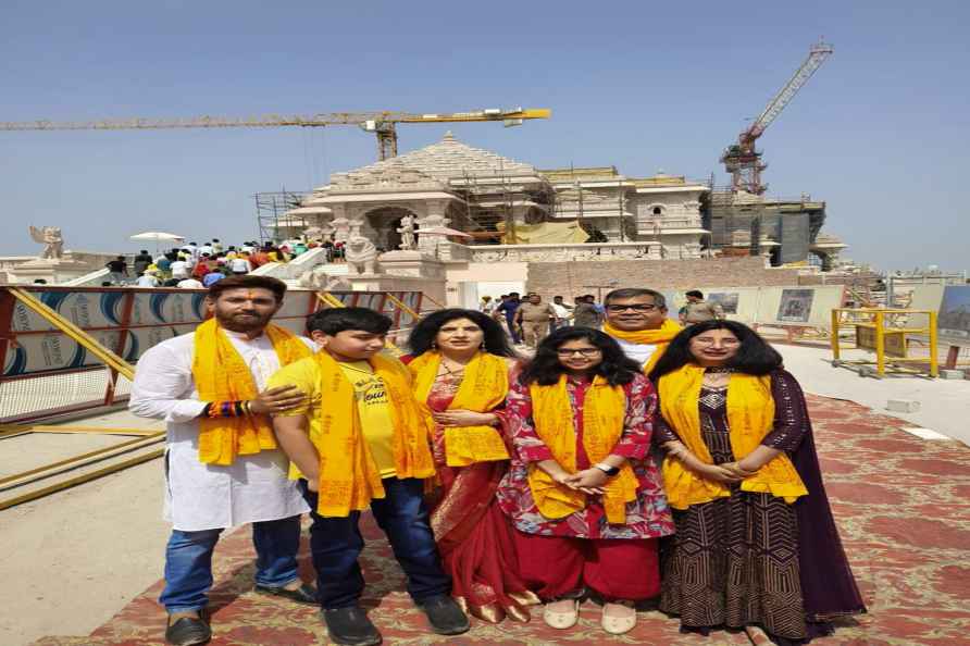 Chirag Paswan at Ayodhya's Ram Temple