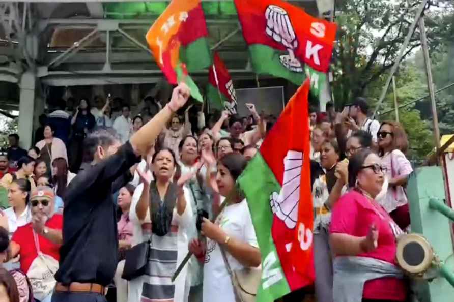 Counting of votes in Sikkim