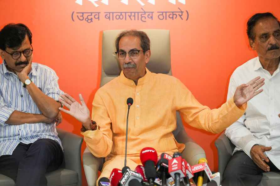 LS Polls: Shiv Sena (UBT) press conference in Mumbai