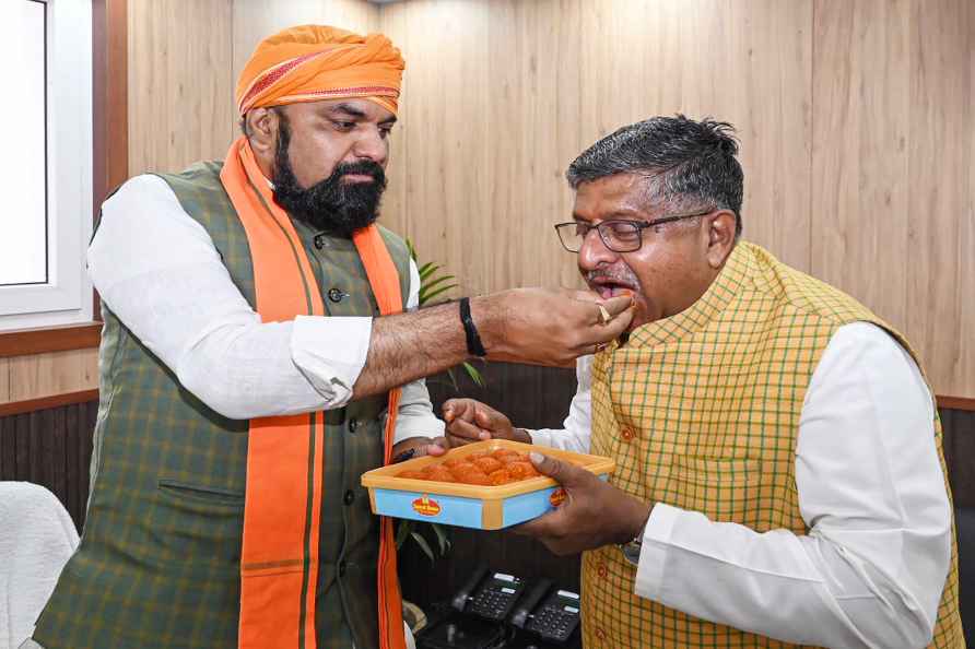 Ravi Shankar Prasad with Samrat Choudhary