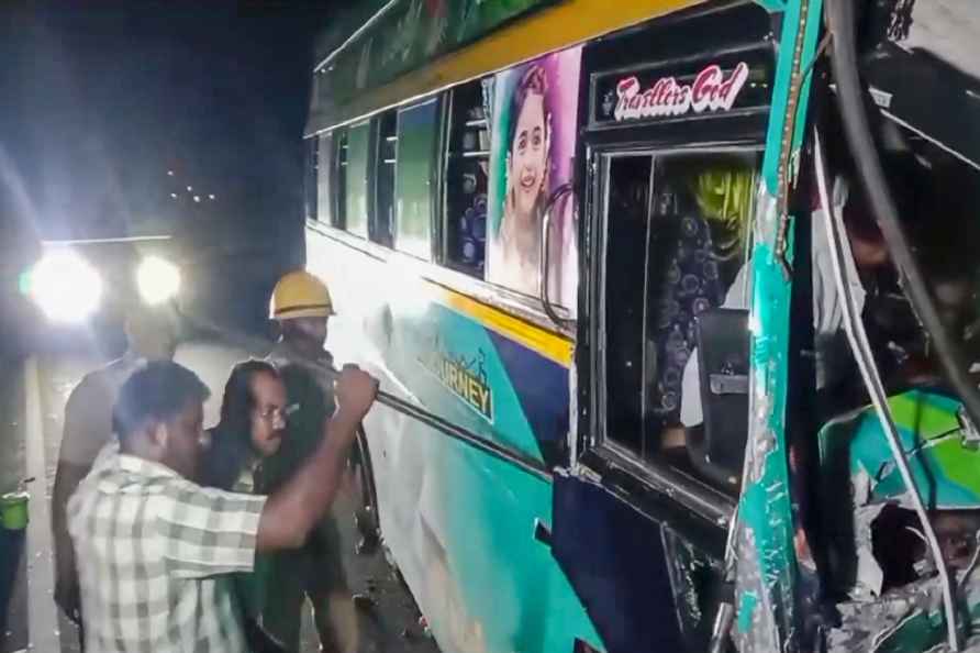 Accident in Rasipuram