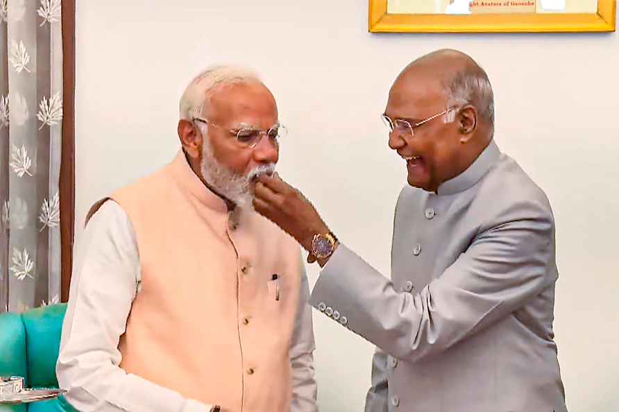 Modi met Ram Nath Kovind