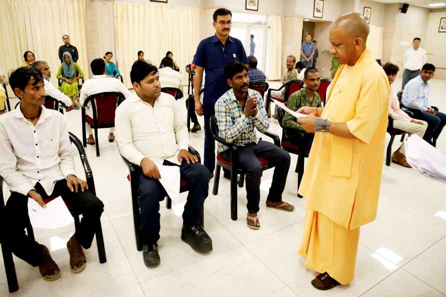 Yogi Adityanath's Janta Darshan programme