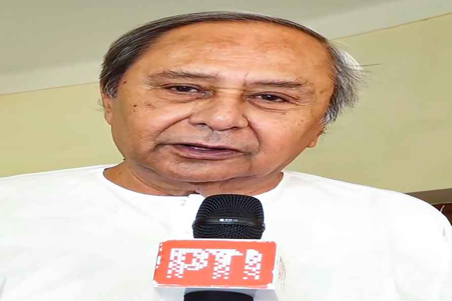 Naveen Patnaik addresses media