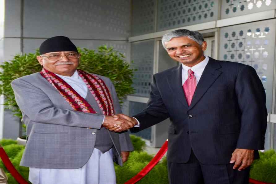 Nepal PM Pushpa Kamal Dahal in Delhi