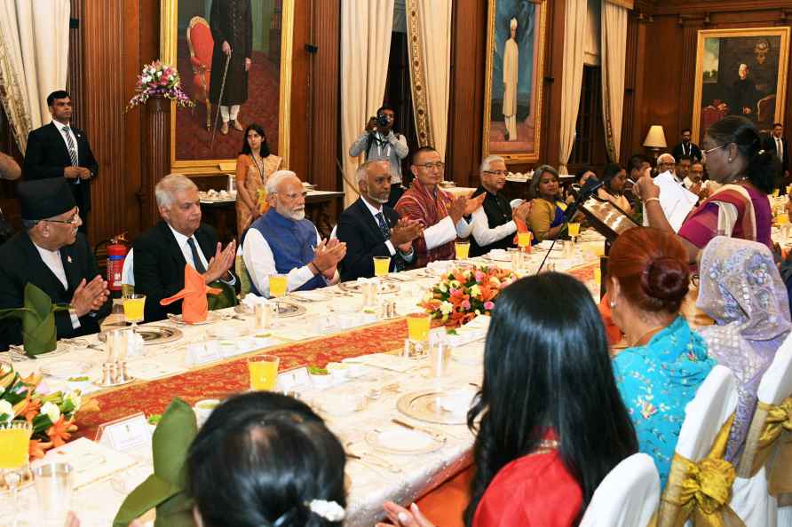 Banquet hosted by President Droupadi Murmu