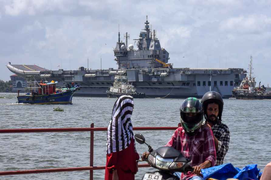 IAC Vikrant returns after sea voyage