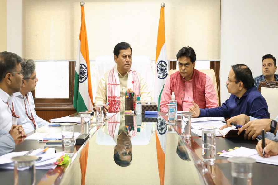 Sonowal holds meeting