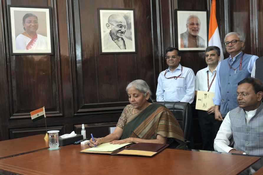 Sitharaman assumes charge as Finance Minister