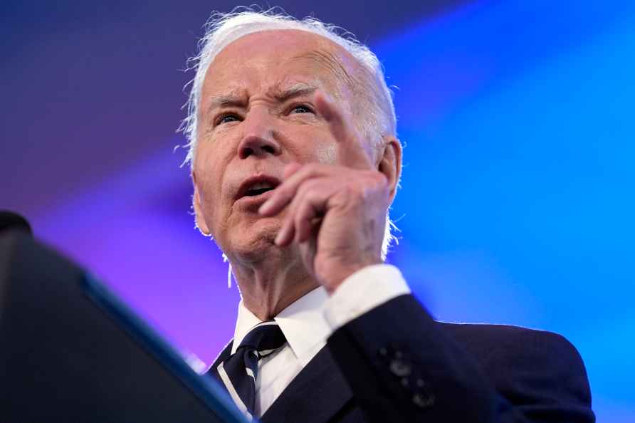 President Joe Biden speaks to Everytown for Gun Safety Action Fund...
