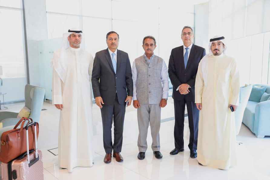 EAM, MoS, Kirti Vardhan Singh in Kuwait