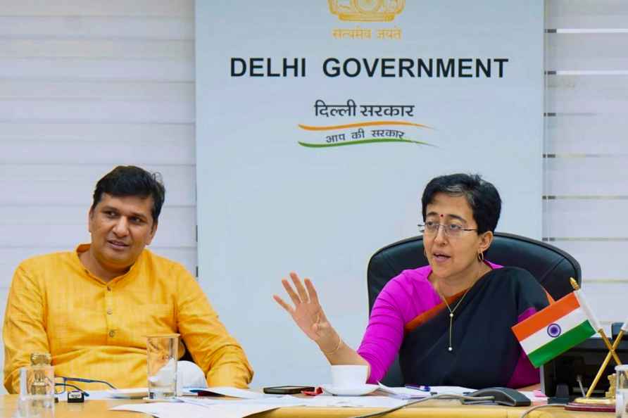 Atishi meets Delhi MLAs