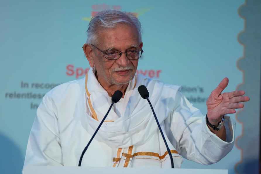 Gulzar at postal cover release