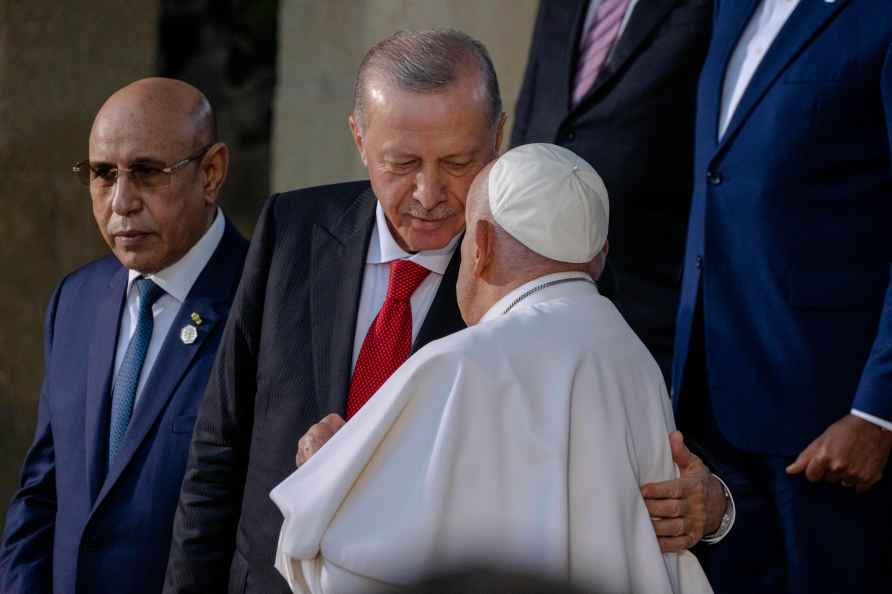 Mohamed Ould Ghazouani,Recep Tayyip Erdogan Pope Francis