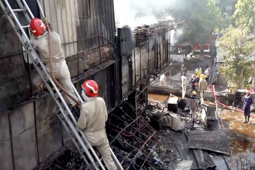 Fire at Delhi's Vasant Vihar