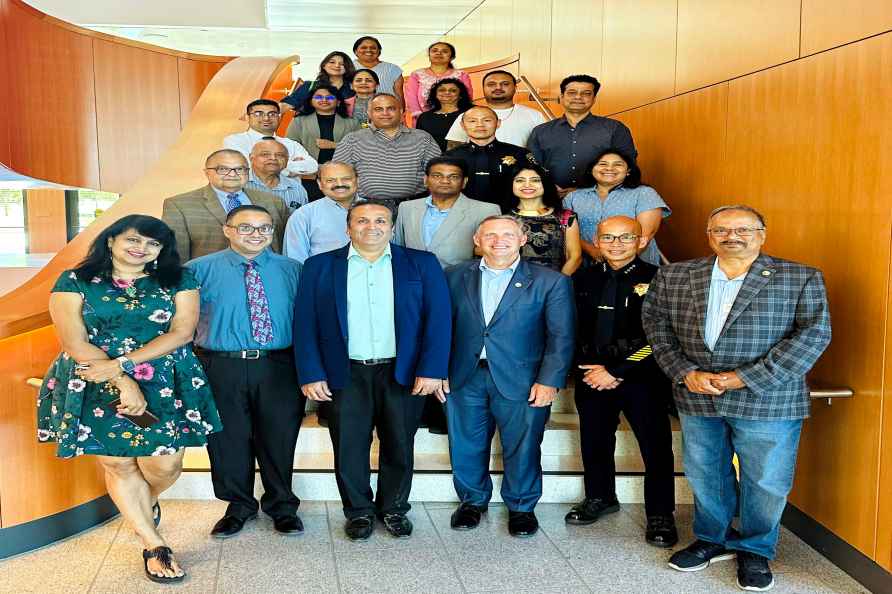 City officials and police meet Indian community leaders