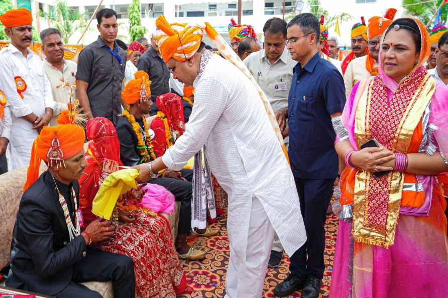 Mass marriage in Rajasthan