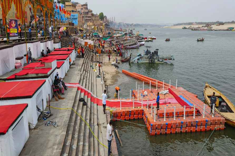 Preps ahead of PM Modi's visit to Varanasi