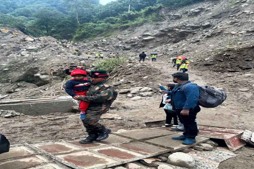 Rescue op after landslides in Sikkim