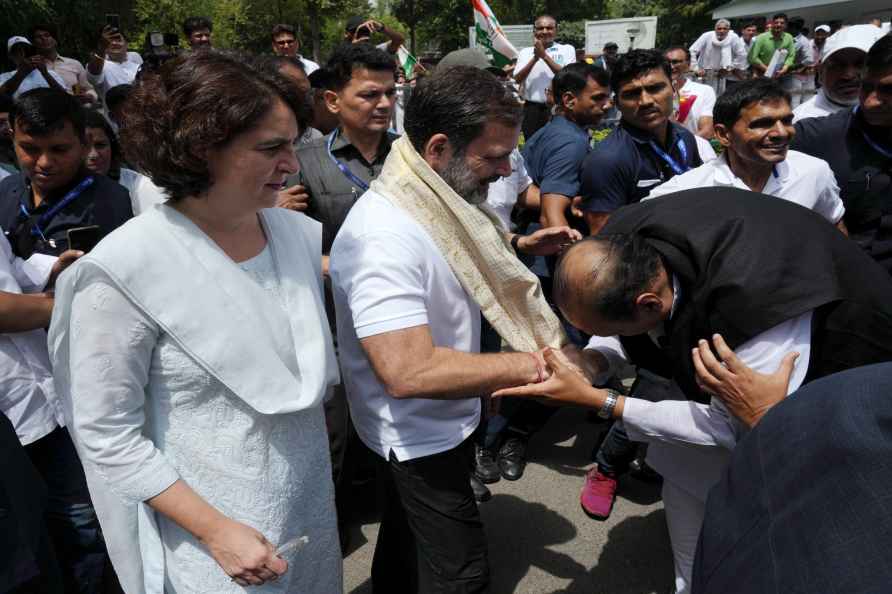 Rahul Gandhi's birthday celebration at AICC HQ