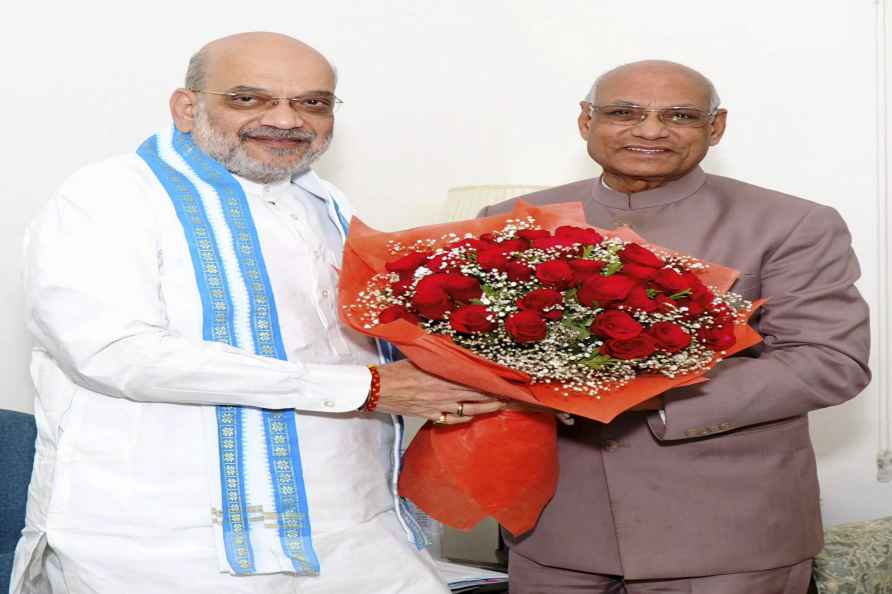 Rameh Bais meets Amit Shah