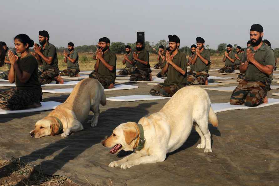 Preps for International Yoga Day in JK