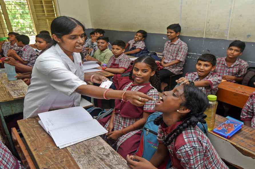 Deworming Day in Telangana