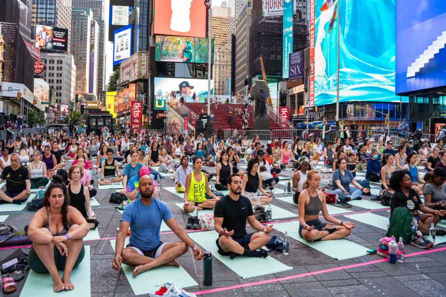 Yoga Day 2024 celebrations in US