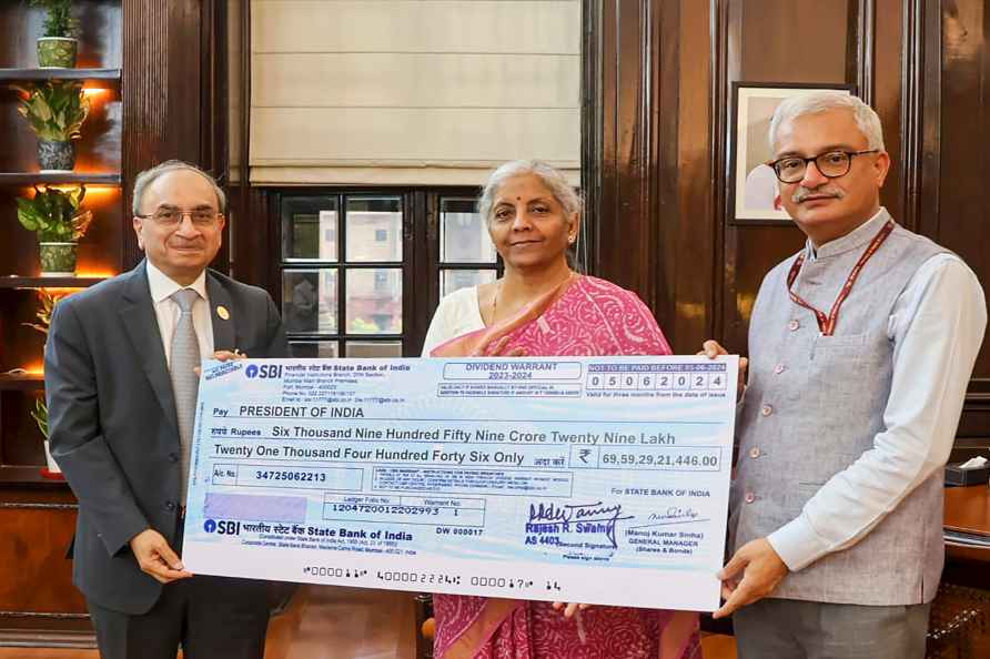 FM Sitharaman with SBI Chairperson