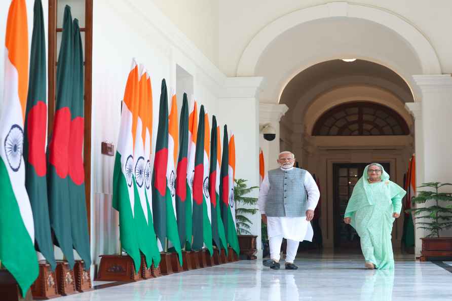 PM Modi, Hasina during meeting