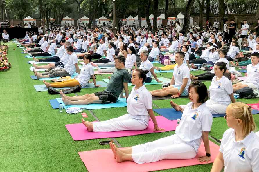 International Yoga Day in China